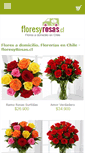 Mobile Screenshot of floresyrosas.cl